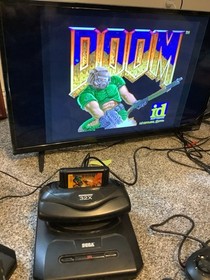 Sega Cd Model 1  32x Genesis Tower Of Power Bundle Works Tested Authentic