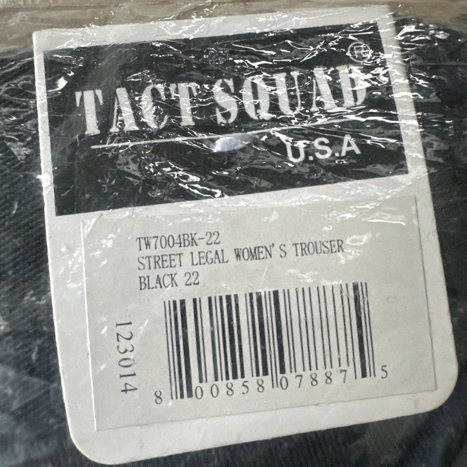 Tact Squad tactical Tw7004bk Police Pants Size 22 Women’s  - Image 3 of 3