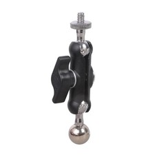 360 Degree Rotating 1/4 Screw To 17mm Ball Joint Converter For Camera Mounting