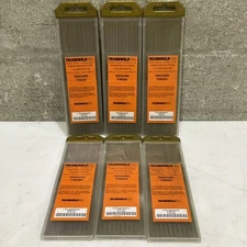 TECHNIWELD TU15L0407 TUNGSTEN ELECTRODE 1.5% LANTHANATED 0.04 X 7 LOT OF 60 Z2M