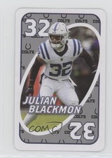2024 Uno Fandom NFL Indianapolis Colts Silver Julian Blackmon #32 0c4