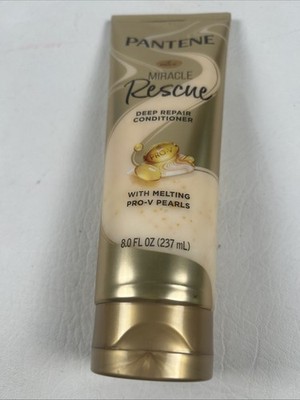 Pantene Miracle Rescue Deep Repair Conditioner w/ Melting Pro-V Pearls 8 Oz. (G)