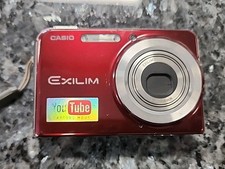 UNTESTED Casio Exilim EX-S880 Digital Camera, 8.1 MP For Parts Or Repair