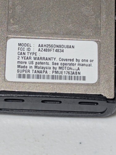 Motorola HT1550 XLS UHF 450-527 MHz 255 Channel Front Panel Programmable GMRS - Zdjęcie 6 z 10