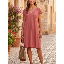 GAP Pink Polka Dot Shift Dress