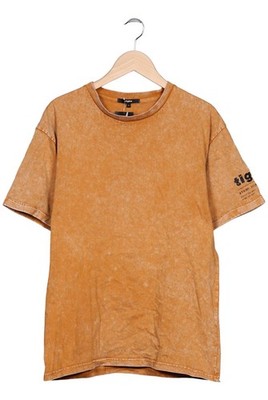 tigha T-Shirt Herren Oberteil Shirt Sportshirt Gr. M Baumwolle Orange #ecvidpt