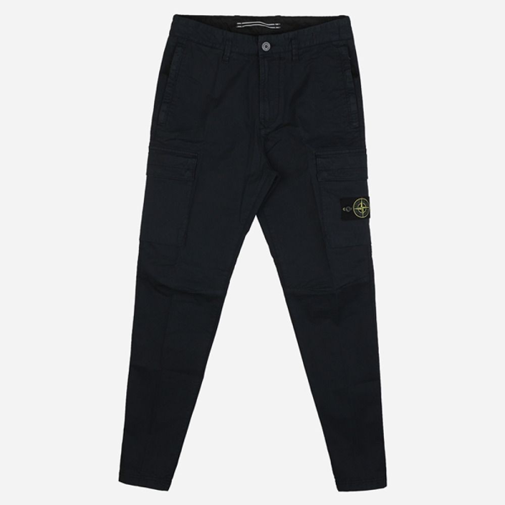 Stone Island 5S Wappen Patch Supima Cargo Pants Navy 3100304 S0010 138374102