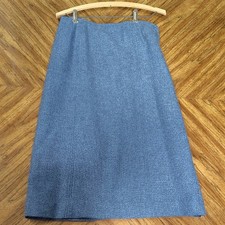 Orvis Vintage Blue A-Line Skirt