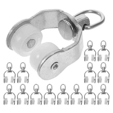  30 Pcs Curtain Rail Gliders Track for Window Rod Roller Accessories