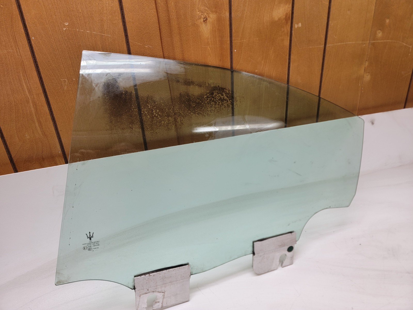 💎 2014 - 2019 MASERATI GHIBLI M157 LH LEFT DRIVER REAR DOOR GLASS WINDOW OEM