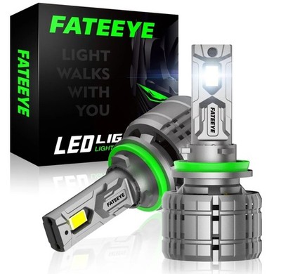 2  FATEEYE A700-F9S-H11 H8 H9 H16 (JP) LED Headlight Bulbs 200W 40000LM 6500K 