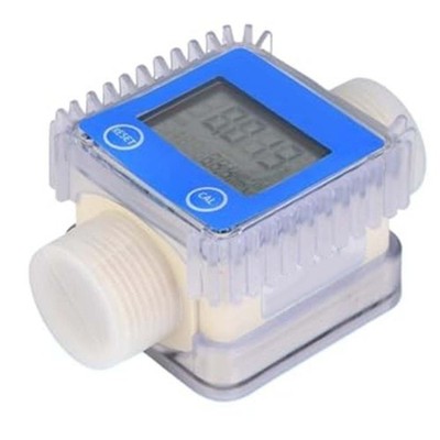 K24 Digitaler Durchflussmesser für Wasser Öl Kraftstoff Anwendungen mit LCD-Sc
