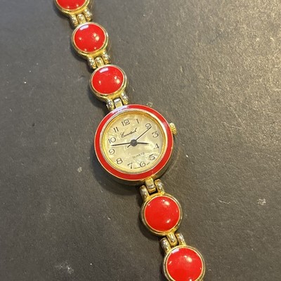 U93 Vintage EuroTech 22mm Goldtone Ladies Watch Untested & As Is Conditions***