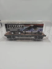 Menards US ARMY Flat Car with Trailer - NEW - 279-3093