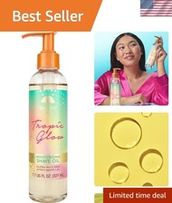 Tropic Glow Moisturizing Shave Oil, 7.7 fl oz A Luxurious Hydra-Shave Solution