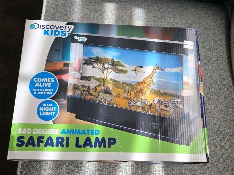 Discovery Kids SAFARI LAMP 360 DEGREE Animated ELECTRIC 