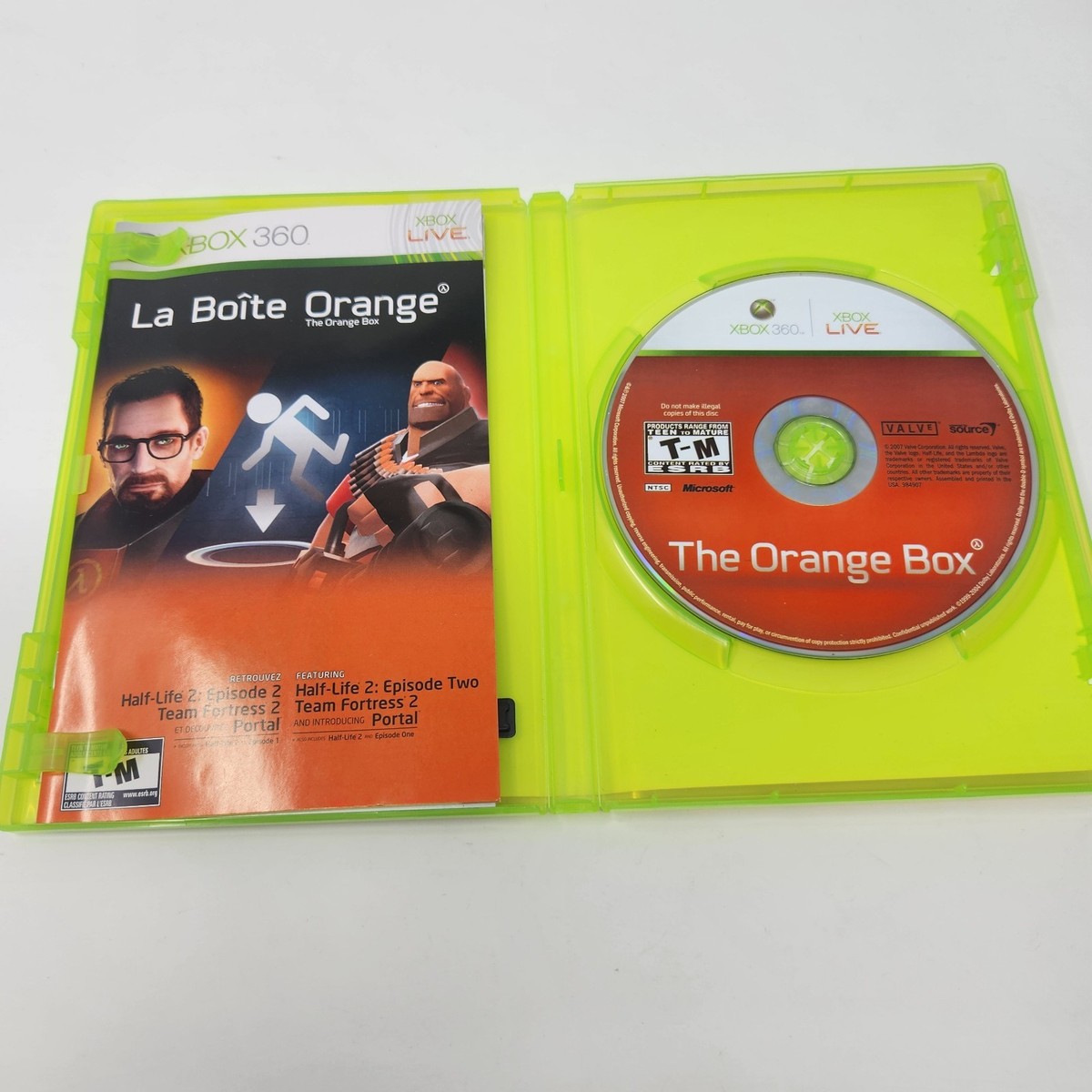 【新品】XBOX360 THE ORANGE BOX The Orange Box (Contains Half-Life 2, Half-Life 2: Episode