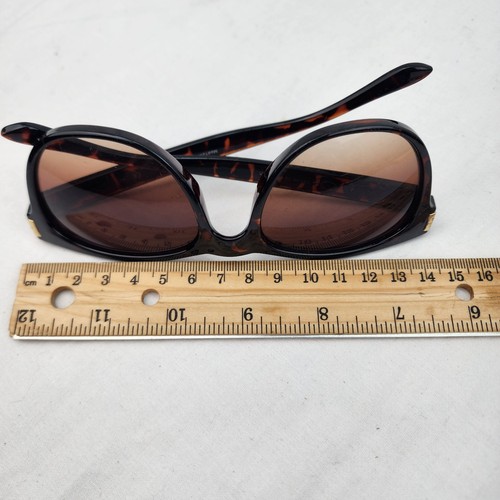 Oscar De La Renta Designer Sunglass FRAME ONLY Mod 1288 Brown Marble Tortoise - Picture 13 of 13