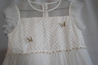 Girls cute white play dress or church special event christening etc. 13-14Y — photo 2