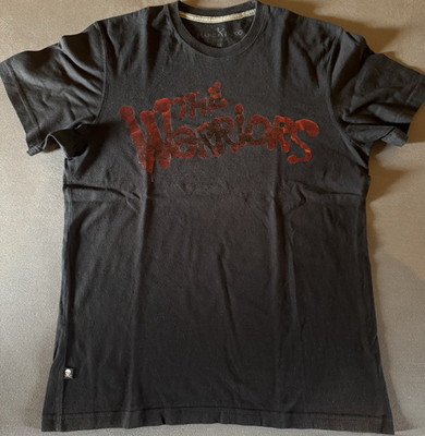 Marc Ecko The Warriors Herren T-Shirt M Schwarz Baumwolle Druckgrafik Y2K movie