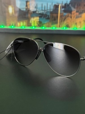 KENZO Aviator Herren Titian Sonnenbrille Smoke Gradient 60, 140mm Neu