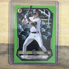 2026 Bowman • Charlie Condon Neon Green Parallel /399 #BP-46 • Colorado Rockies