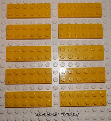 Lego Basic Technik Technic 10 Platten 2x6 #3795 gelb NEUWARE