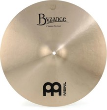 Meinl Cymbals Byzance Traditional Medium Thin Crash Cymbal - 17 inch