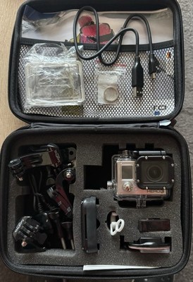 GoPro Hero 3 Black Edition - Action - Kamera mit Zubehör
