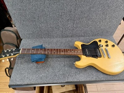 Gibson Les Paul Faded Double Cutaway Worn Yellow Made in USA