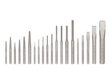 Tekton Punch And Chisel Set 20 Pieces Center Solid Pin Chisel