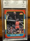 Fleer 1986-87 Michael Jordan #57 Chicago Bulls BCCG 9 Basketball Card