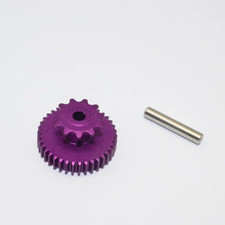 GPM Metal Upgrade MIDDLE GEAR Aluminum For KYOSHO BIKE HOR KM153 -PURPLE-