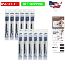 EnerGel RTX Navy Blue Ink Refills in 12 Pack - Fast-Drying & Smooth Writing