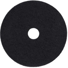 Case of 5 Sanico MVP Reliever 19" Black Stripping Floor Pad Wet Strip