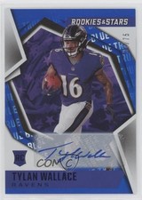2021 Panini Rookies & Stars True Blue Signatures 37/75 Tylan Wallace Auto 03rx