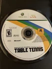 Rockstar Games Presents Table Tennis (Microsoft Xbox 360, 2006) Disc & GS Case