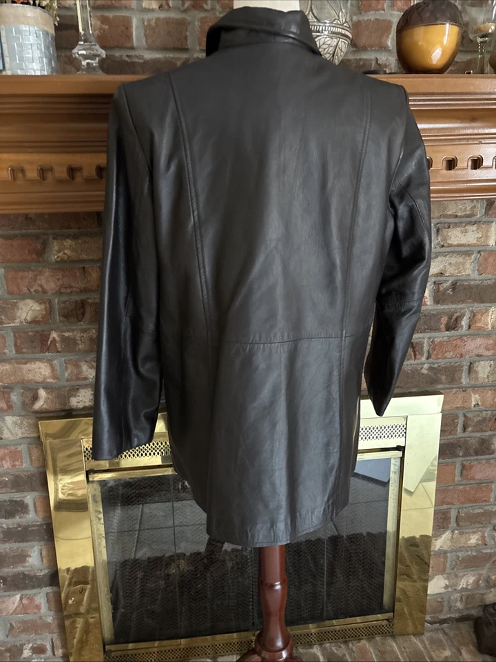 Style & Company большой женщины кожаное пальто коричневый - Изображение 3 из 4