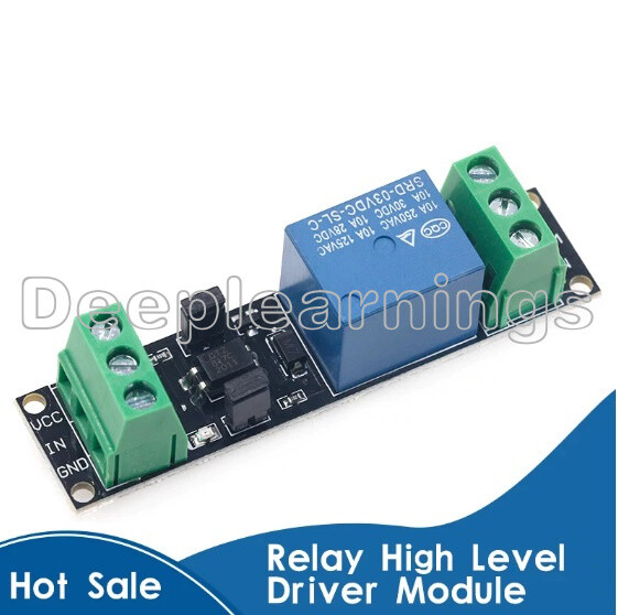 1X Single-channel 3V Relay Isolation Drive Control Module High Level ...