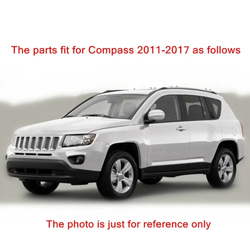 Soporte de parachoques delantero 2 piezas montaje de sujeción de plástico para Jeep Compass 2011-2017 Foto 3 de 4