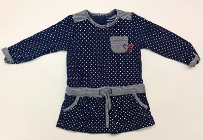 Maritimes Baby Kleid von Weekend a la mer Größe 12M 74 80