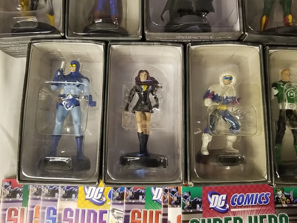 Lot Of 10 Eaglemoss DC Comics Super Hero Collection Figure Magazine  - Image 4 of 4