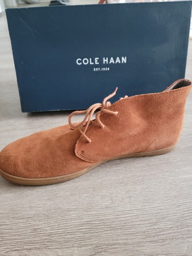 Cole Haan Men Shoes Size 13 Tan Suede 