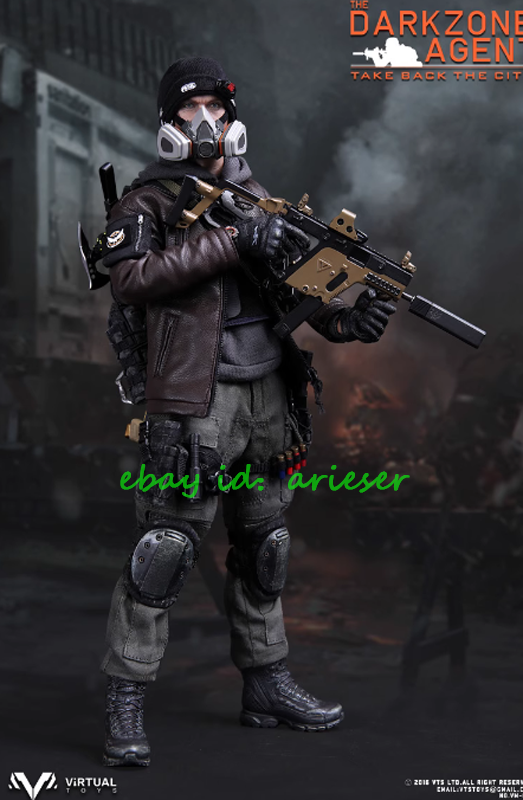 APE AGENT MOD-017 フィギュア 2体セット Perfect Vts Toys Vm-017 The Darkzone Agent 1/6 Action Figure In