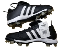 Adidas Fastpitch II TPU W 467582 Softball Cleats Black Women's Size 7.5 NWT