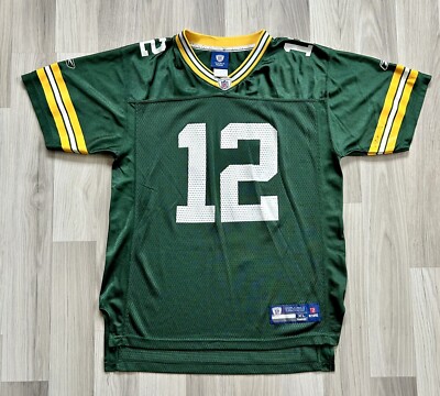 Green Bay Packers Aaron Rodgers Green NFL Reebok Jersey