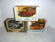 ERTL DIECAST TRUCK BANKS LOT OF 4 VERY NICE