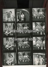 ORIGINAL  1970 CONTACT SHEET KENT MCCORD MARTIN MILNER ADAM-12 RICK NELSON