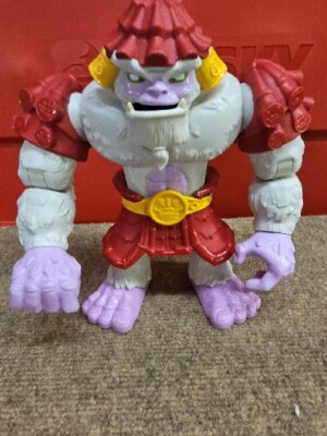 Fisher Price Imaginext Yeti Bigfoot Mountain Samurai Giant Yeti Stomp Swing  Part