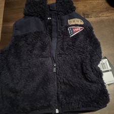 DKNY Boys Blue Fleece Jacket 2T New With Tags